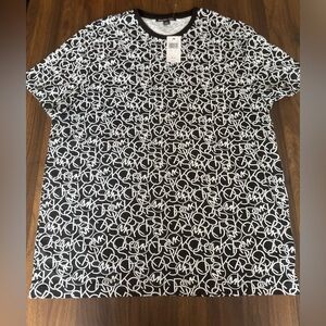 Michael Kors Men's MK Signature T-Shirt  NWT Size Xl